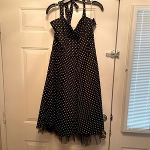 Polka Dot Rockabilly Style Dress